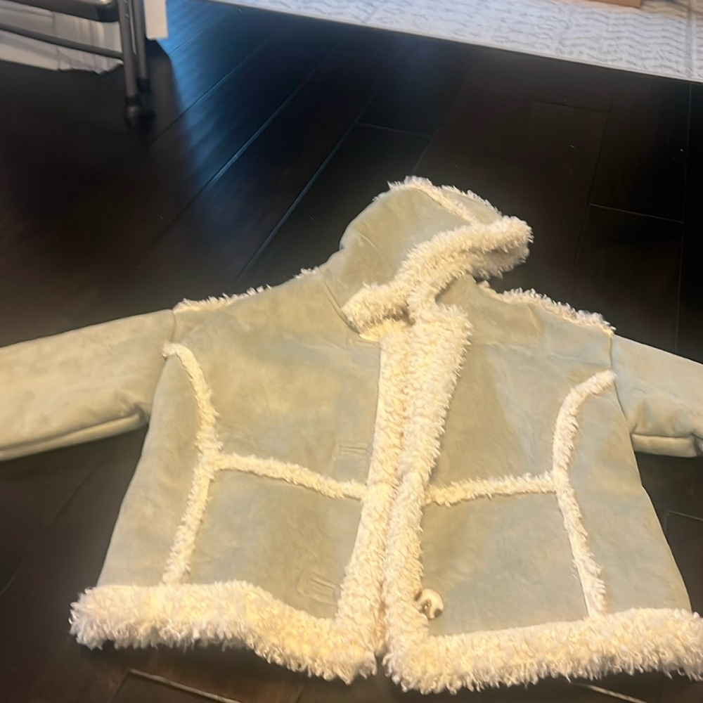Suede coat